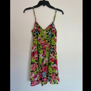 Mimi Chica tropical floral dress